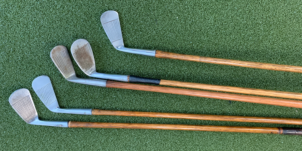 El primer set de palos de golf fue a medida