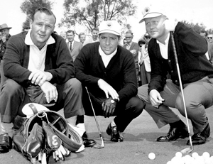 Los 3 Grandes Golfistas. (Palmer, Jones, Nicklaus)
