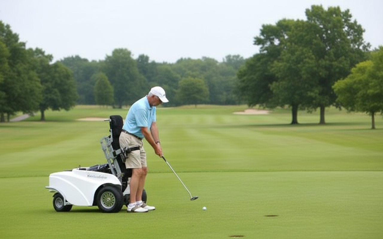 SotaPar - Qué es el golf adaptado para personas con discapacidad